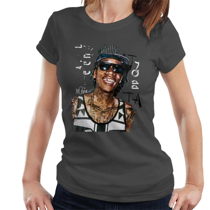 Sidney Maurer Original Portrait Of Wiz Khalifa Women's T-Shirt