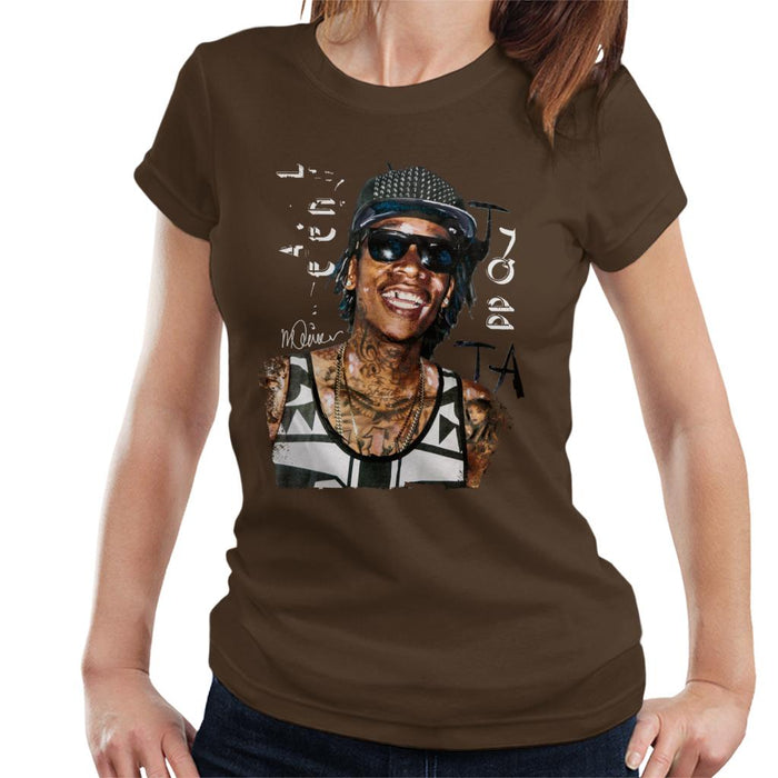 Sidney Maurer Original Portrait Of Wiz Khalifa Women's T-Shirt