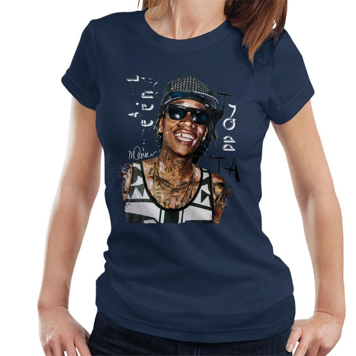Sidney Maurer Original Portrait Of Wiz Khalifa Women's T-Shirt