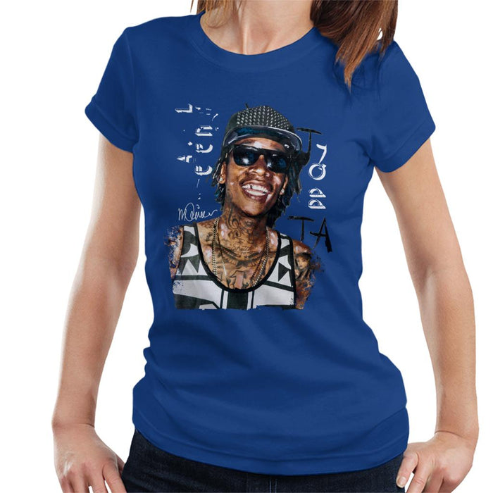 Sidney Maurer Original Portrait Of Wiz Khalifa Women's T-Shirt