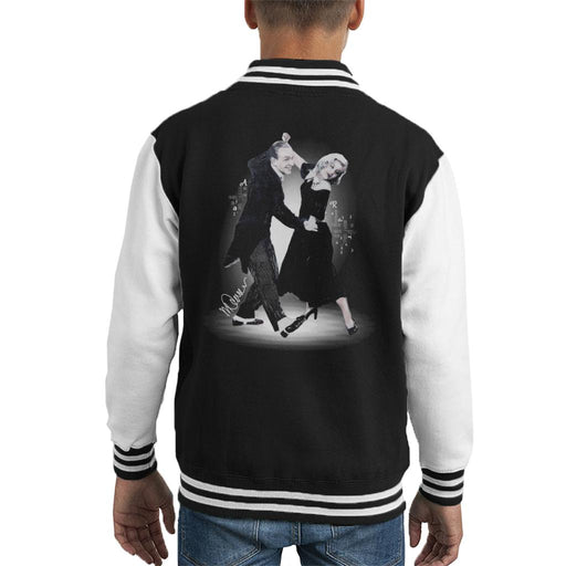 Sidney Maurer Original Portrait Of Fred Astaire Kid's Varsity Jacket