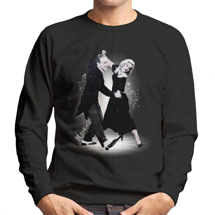 Sidney Maurer Original Portrait Of Fred Astaire Men's Sweatshirt