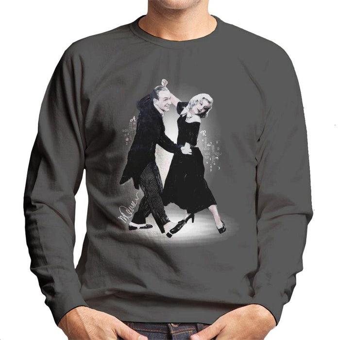 Sidney Maurer Original Portrait Of Fred Astaire Men's Sweatshirt