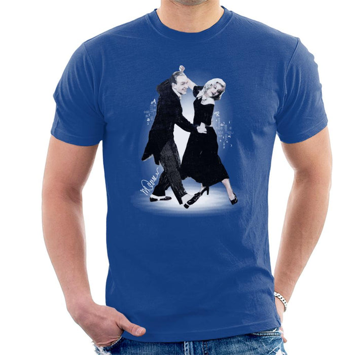 Sidney Maurer Original Portrait Of Fred Astaire Men's T-Shirt