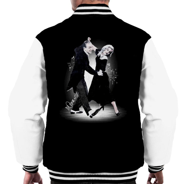 Sidney Maurer Original Portrait Of Fred Astaire Men's Varsity Jacket