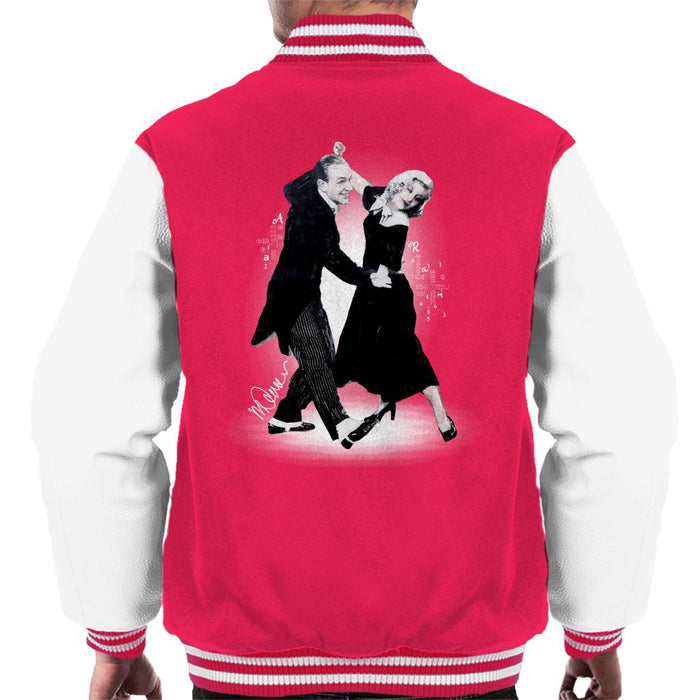 Sidney Maurer Original Portrait Of Fred Astaire Men's Varsity Jacket
