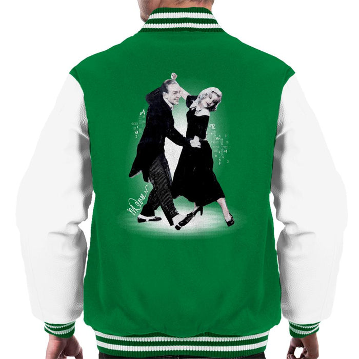 Sidney Maurer Original Portrait Of Fred Astaire Men's Varsity Jacket