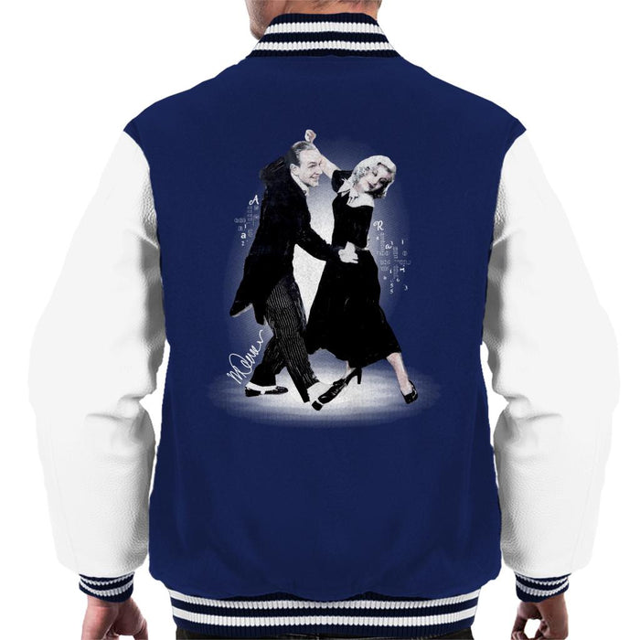Sidney Maurer Original Portrait Of Fred Astaire Men's Varsity Jacket
