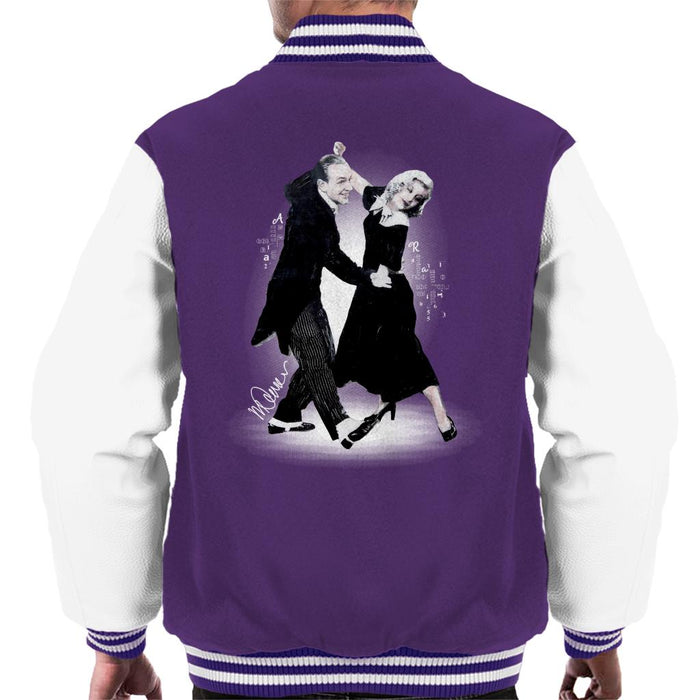 Sidney Maurer Original Portrait Of Fred Astaire Men's Varsity Jacket