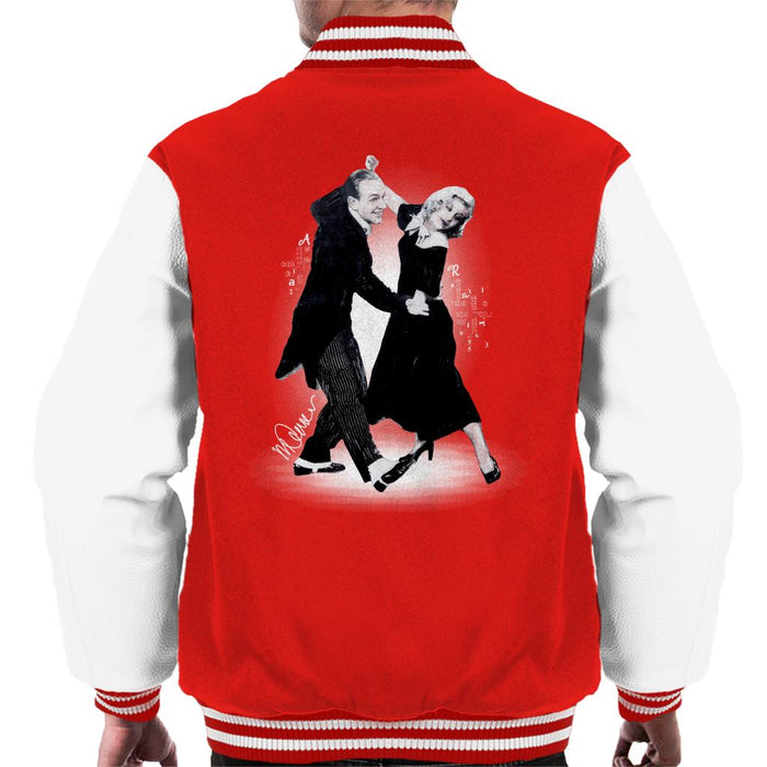 Sidney Maurer Original Portrait Of Fred Astaire Men's Varsity Jacket