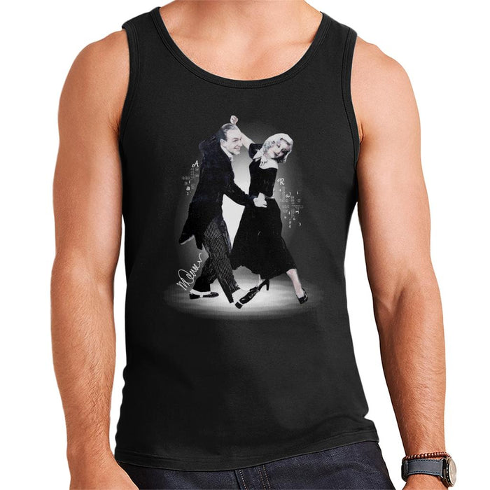 Sidney Maurer Original Portrait Of Fred Astaire Men's Vest