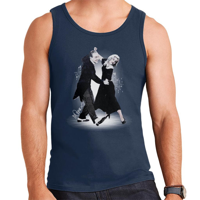 Sidney Maurer Original Portrait Of Fred Astaire Men's Vest