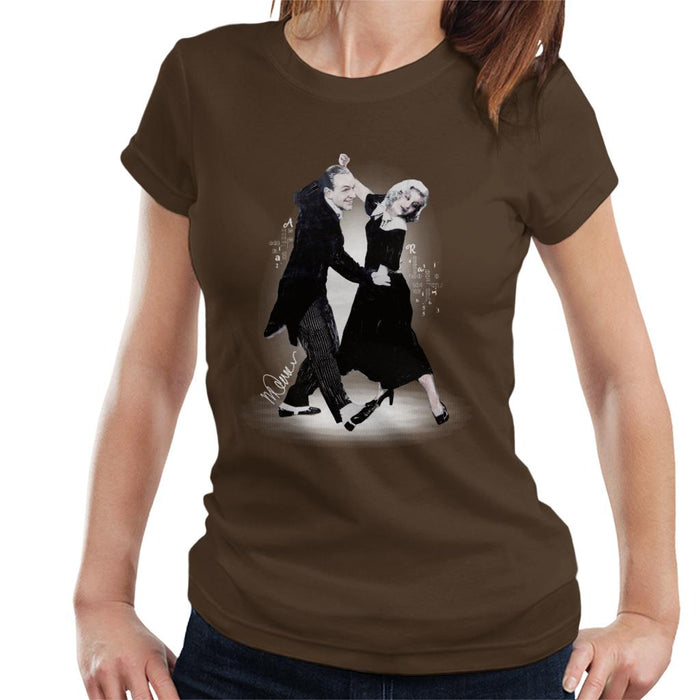 Sidney Maurer Original Portrait Of Fred Astaire Women's T-Shirt