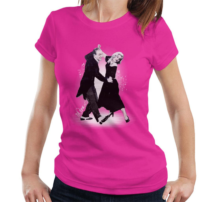 Sidney Maurer Original Portrait Of Fred Astaire Women's T-Shirt