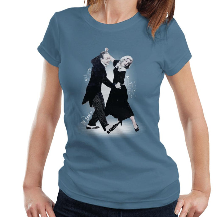 Sidney Maurer Original Portrait Of Fred Astaire Women's T-Shirt