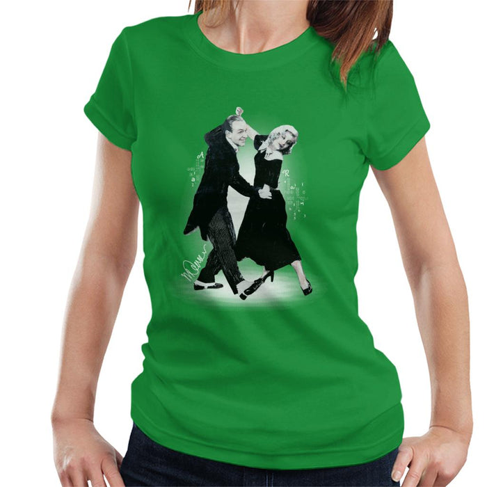Sidney Maurer Original Portrait Of Fred Astaire Women's T-Shirt