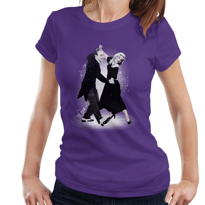 Sidney Maurer Original Portrait Of Fred Astaire Women's T-Shirt