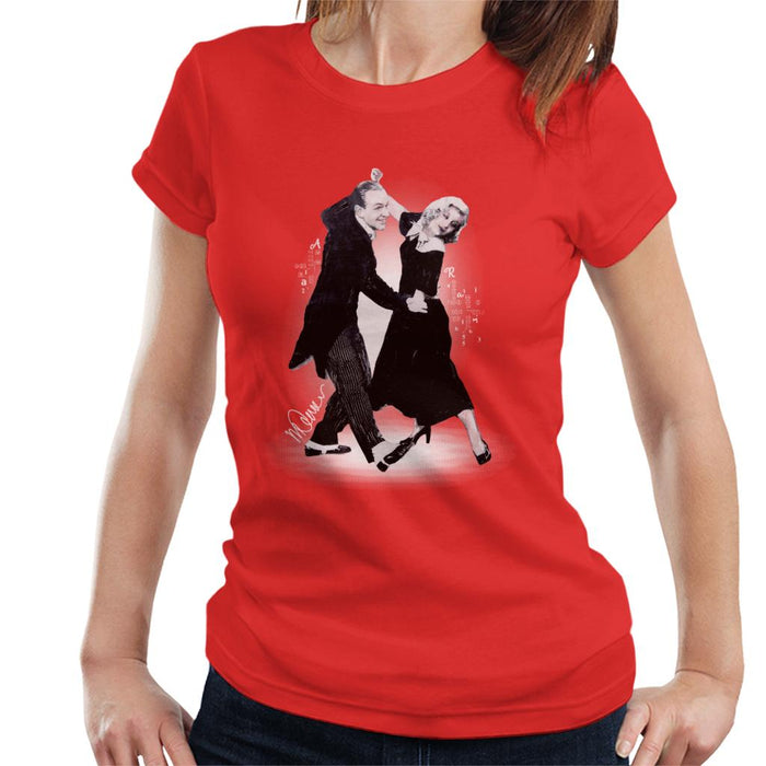 Sidney Maurer Original Portrait Of Fred Astaire Women's T-Shirt