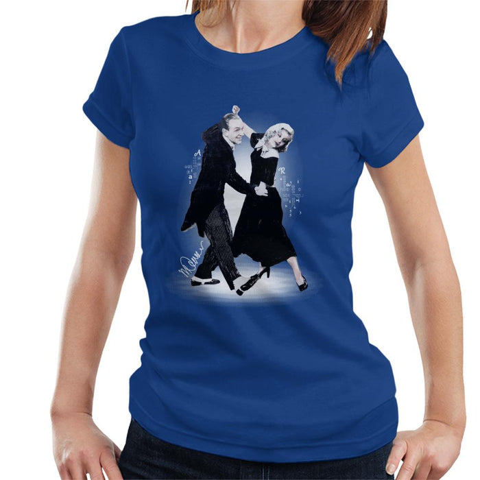 Sidney Maurer Original Portrait Of Fred Astaire Women's T-Shirt