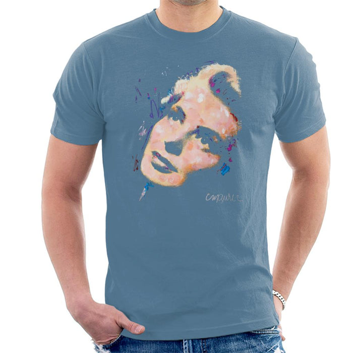 Sidney Maurer Original Portrait Of Ingrid Bergman Men's T-Shirt