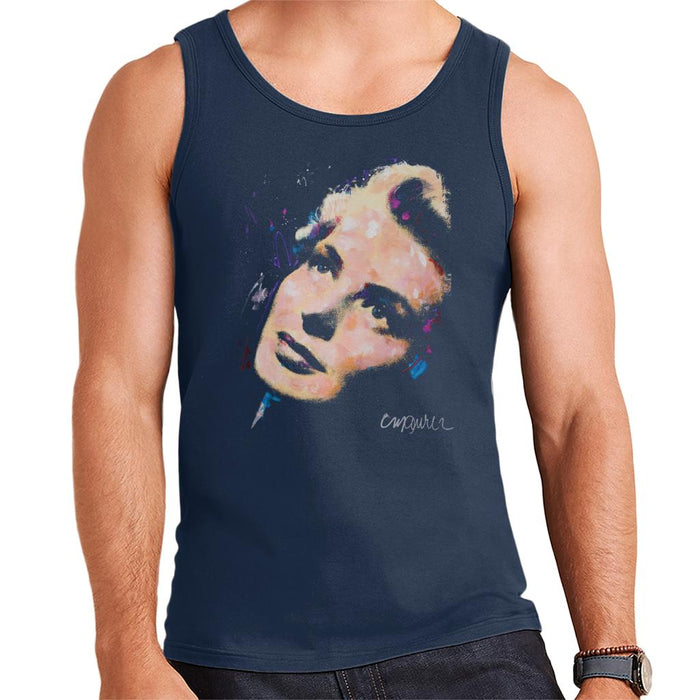 Sidney Maurer Original Portrait Of Ingrid Bergman Men's Vest