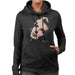 Sidney Maurer Original Portrait Of Ingrid Bergman Women's Hooded Sweatshirt