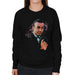 Sidney Maurer Original Portrait Of Sean Connery James Bond Women's Sweatshirt