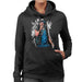 Sidney Maurer Original Portrait Of Jay Z Gilet Women's Hooded Sweatshirt