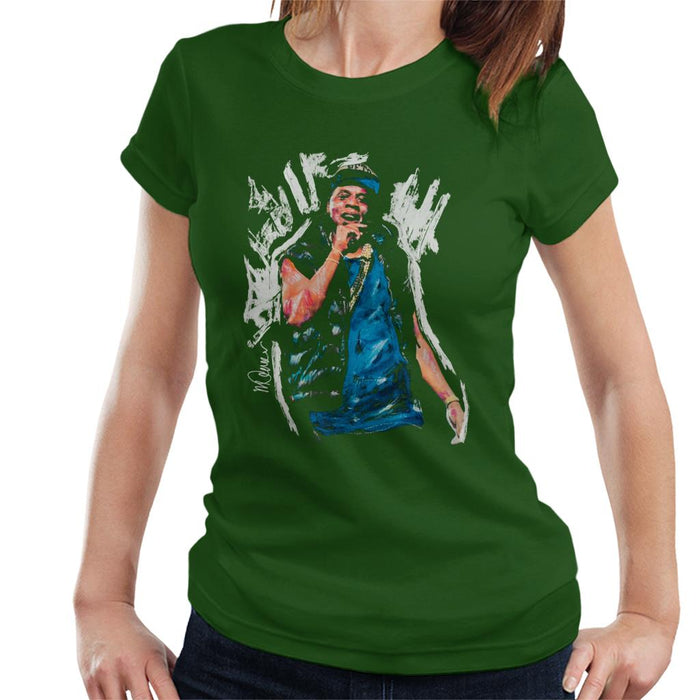 Sidney Maurer Original Portrait Of Jay Z Gilet Women's T-Shirt