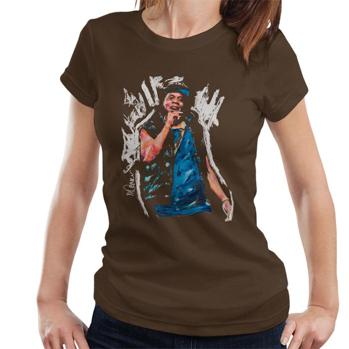 Sidney Maurer Original Portrait Of Jay Z Gilet Women's T-Shirt