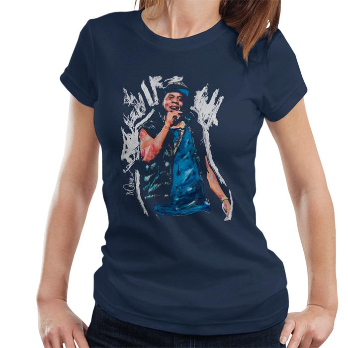 Sidney Maurer Original Portrait Of Jay Z Gilet Women's T-Shirt