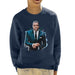 Sidney Maurer Original Portrait Of Jay Z Suit Kid's Sweatshirt