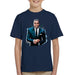 Sidney Maurer Original Portrait Of Jay Z Suit Kid's T-Shirt