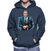 Sidney Maurer Original Portrait Of Jay Z Suit Men's Hooded Sweatshirt