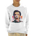 Sidney Maurer Original Portrait Of Jim Carrey Kid's Sweatshirt