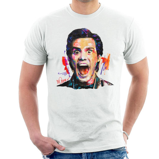 Sidney Maurer Original Portrait Of Jim Carrey Men's T-Shirt