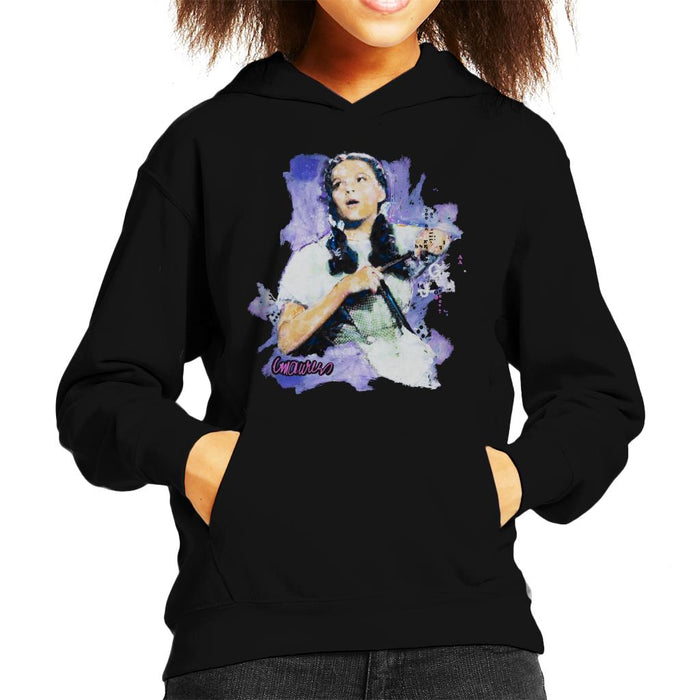 Sidney Maurer Original Portrait Of Judy Garland Wizard Of Oz Kid's Hooded Sweatshirt