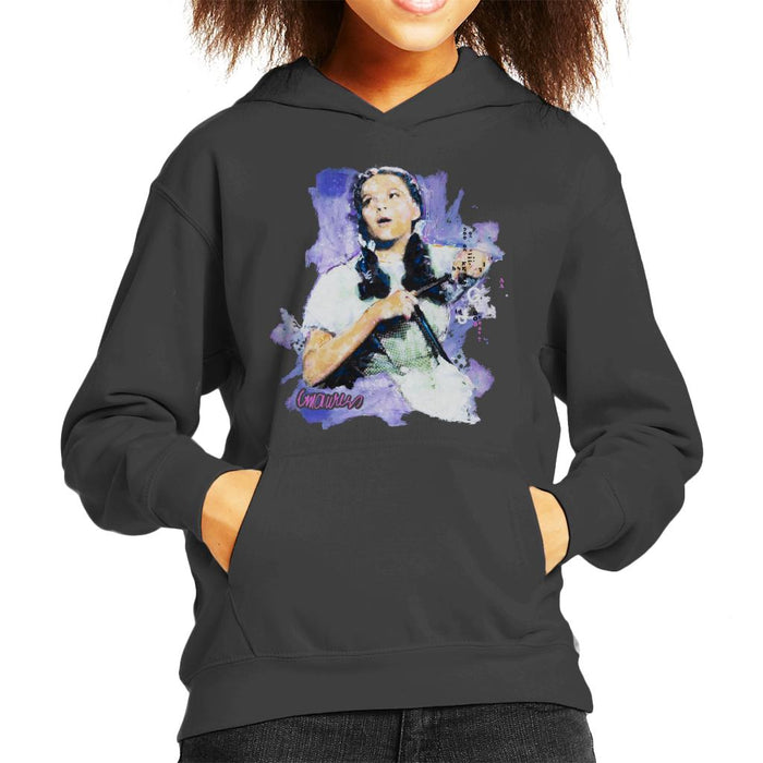 Sidney Maurer Original Portrait Of Judy Garland Wizard Of Oz Kid's Hooded Sweatshirt