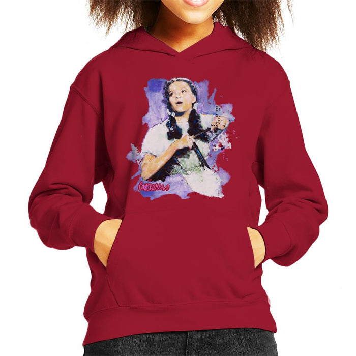 Sidney Maurer Original Portrait Of Judy Garland Wizard Of Oz Kid's Hooded Sweatshirt