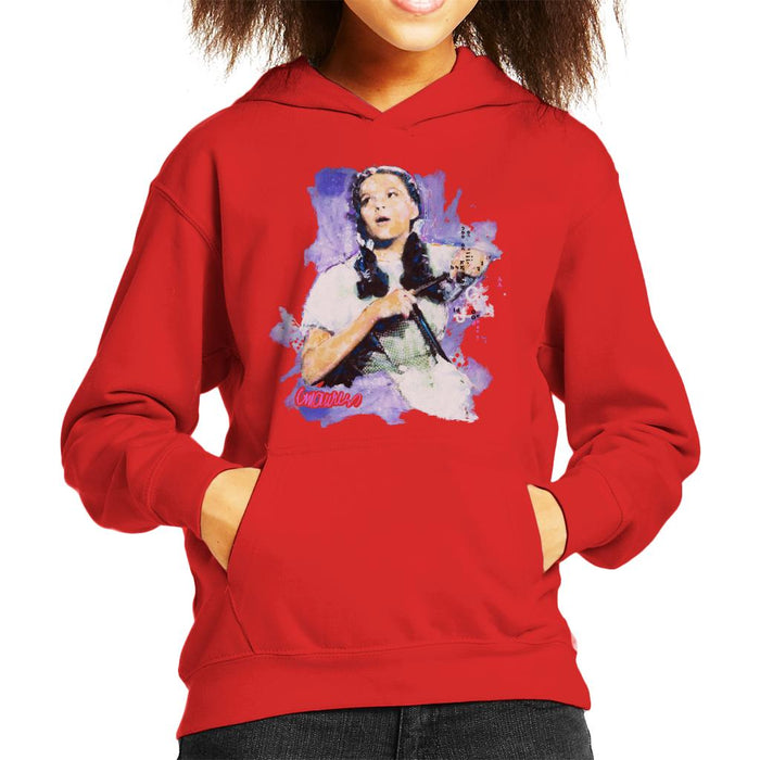 Sidney Maurer Original Portrait Of Judy Garland Wizard Of Oz Kid's Hooded Sweatshirt
