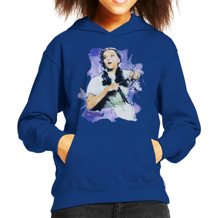 Sidney Maurer Original Portrait Of Judy Garland Wizard Of Oz Kid's Hooded Sweatshirt