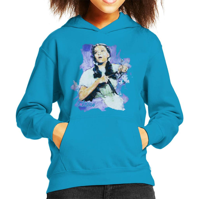 Sidney Maurer Original Portrait Of Judy Garland Wizard Of Oz Kid's Hooded Sweatshirt