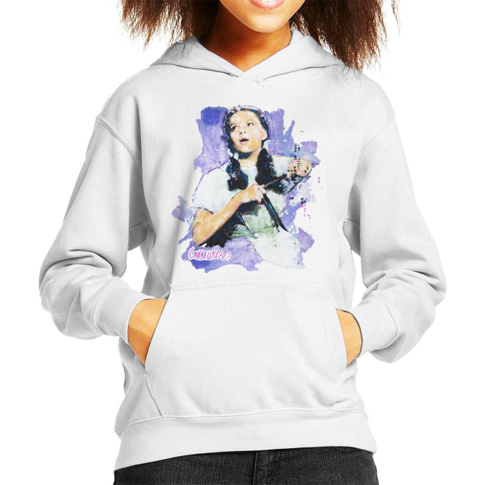 Sidney Maurer Original Portrait Of Judy Garland Wizard Of Oz Kid's Hooded Sweatshirt