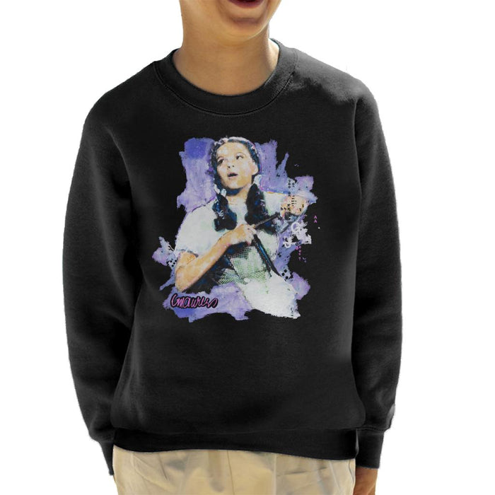 Sidney Maurer Original Portrait Of Judy Garland Wizard Of Oz Kid's Sweatshirt