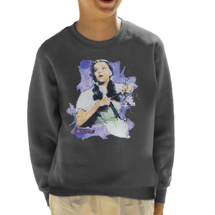 Sidney Maurer Original Portrait Of Judy Garland Wizard Of Oz Kid's Sweatshirt