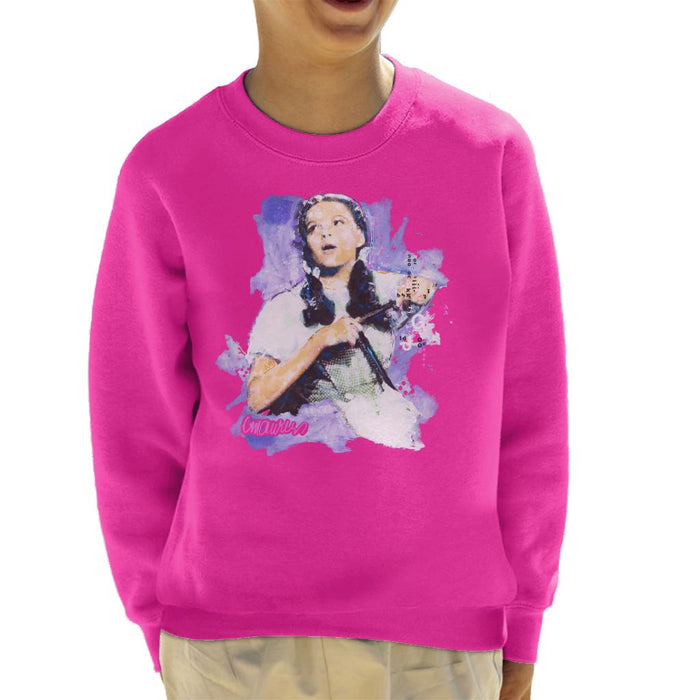 Sidney Maurer Original Portrait Of Judy Garland Wizard Of Oz Kid's Sweatshirt