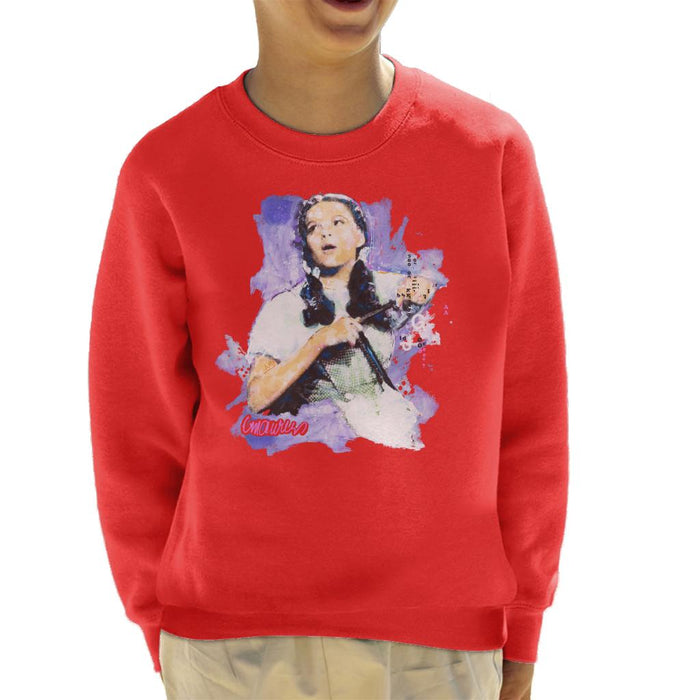 Sidney Maurer Original Portrait Of Judy Garland Wizard Of Oz Kid's Sweatshirt