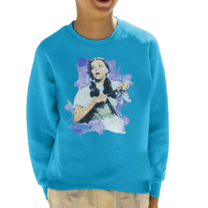 Sidney Maurer Original Portrait Of Judy Garland Wizard Of Oz Kid's Sweatshirt