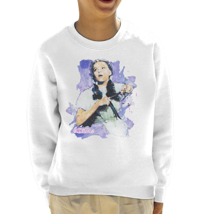 Sidney Maurer Original Portrait Of Judy Garland Wizard Of Oz Kid's Sweatshirt