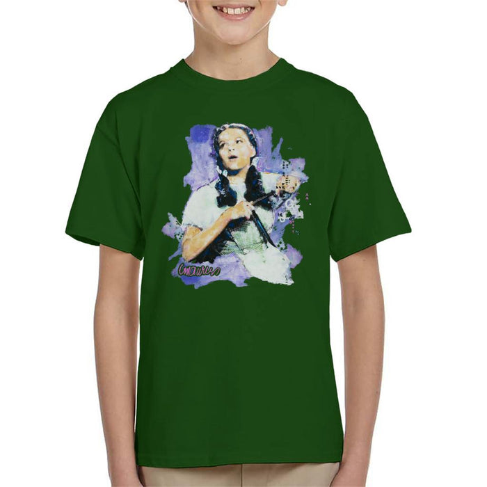 Sidney Maurer Original Portrait Of Judy Garland Wizard Of Oz Kid's T-Shirt